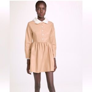 NWT - Sister Jane Valentina Faux Leather Dress - Size Large